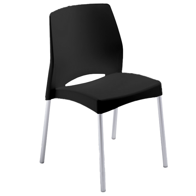 CHAISE POLYPROPYLENE POPY - Empilable