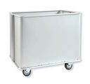 CHARIOT FOND MOBILE - 336 Lt. - 1080 x 630 x Ht. 800 mm