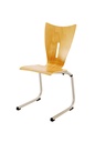 CHAISE COQUE BOIS ASTIUM T.6 - Empilable
