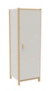 ARMOIRE BOIS DORIAN 1 PORTE - 60x60xHt.180 cm