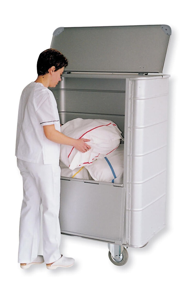 CHARIOT TRANSPORT LINGE SALE - 1055x640xHt.1440 mm - 714 Lt.