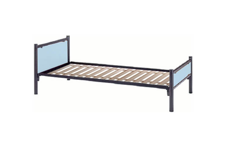 LIT METAL TETE PANNEAU JANUS + SOMMIER CONFOLARI - 90x190cm