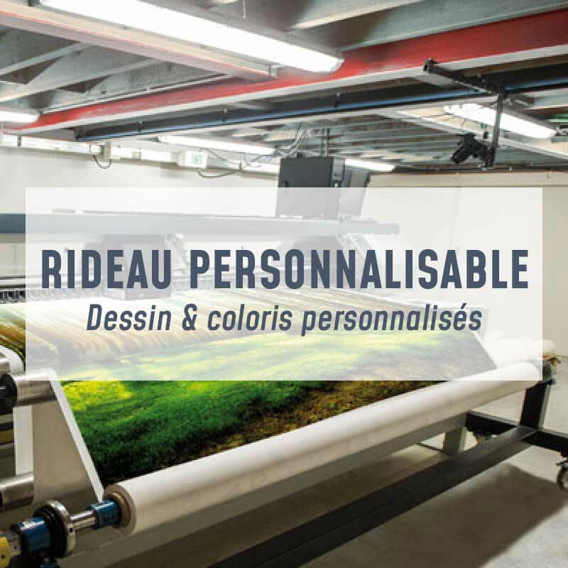 Rideau pare-soleil personnalisable - Collection Signature