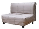 CANAPE BZ MATEO METALLIQUE RENFORCE - 140 x 85 x Ht.90 cm