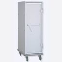 CHARIOT ARMOIRE A 1 BATTANT - 800 x 600 x Ht. 1660 mm