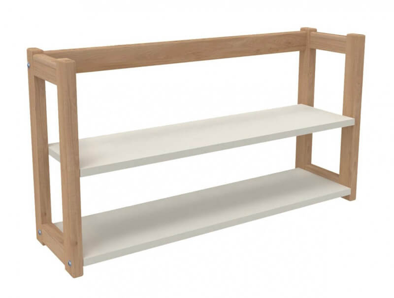 ETAGERE MURALE BOIS DORIAN - 90 x 25 x Ht.60 cm