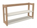 ETAGERE MURALE BOIS DORIAN - 90 x 25 x Ht.60 cm