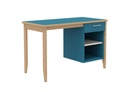 BUREAU BOIS MANON NICHE + 1 TIROIR - 60 x 120 x Ht.76 cm