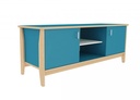 MEUBLE TV BOIS MANON - 128 x 50 x Ht.60 cm