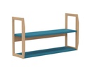 ETAGERE MURALE BOIS MANON - 75 x 30 x Ht.50 cm