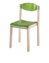 CHAISE DE BUREAU BOIS DORIAN 4 PIEDS - Taille 6