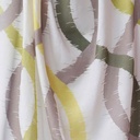 Voilage imprimé 28-1721-500 - Collection TRANSPARENCE