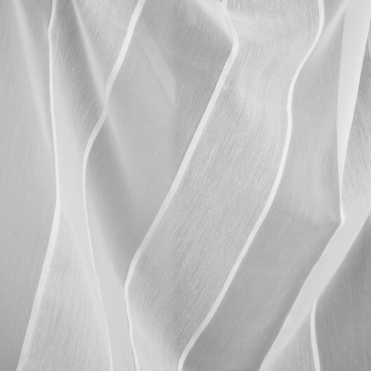 Voilage rayé 5-51176 - Collection TRANSPARENCE