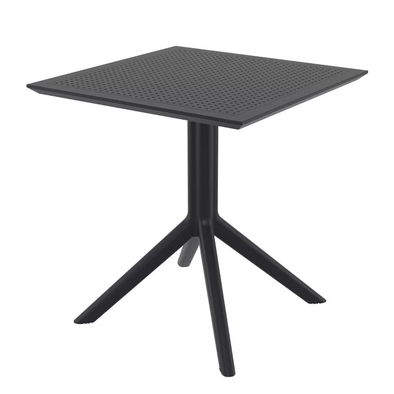 TABLE POLYPROPYLENE SASKIA - 70 x 70 x Ht.74 cm