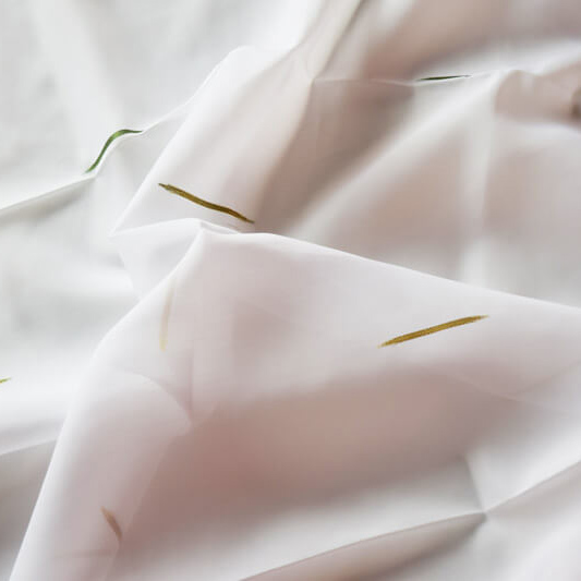 Voilage rayé 5-51312 - Collection TRANSPARENCE