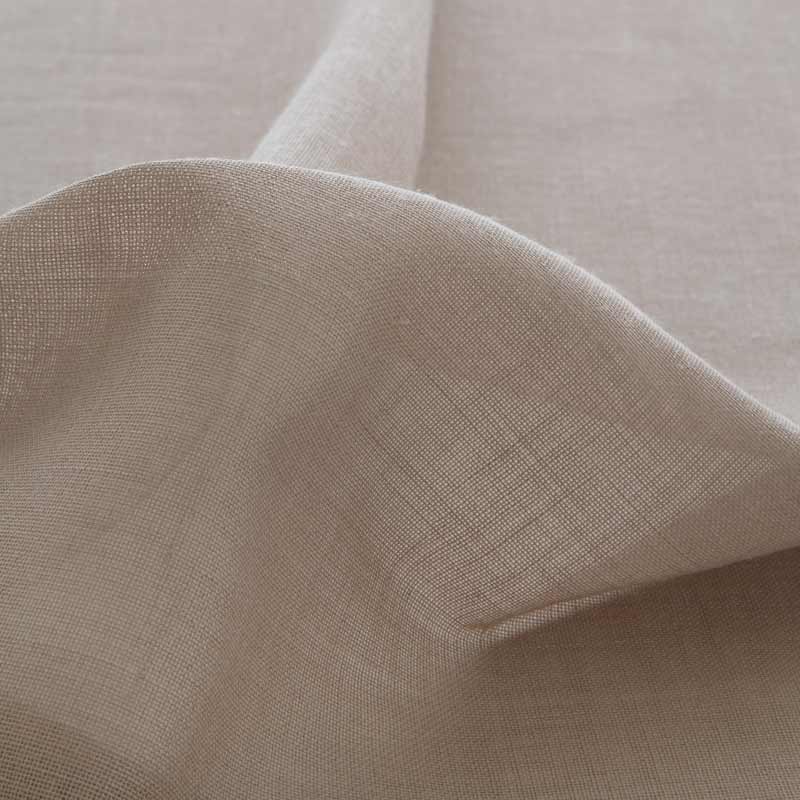 Voilage Etamine aspect lin BERNARD - Collection TRANSPARENCE