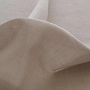 Voilage Etamine aspect lin BERNARD - Collection TRANSPARENCE