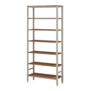 BIBLIOTHEQUE CADRE METAL SACHA - 80x30xHt.180cm