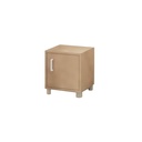 CHEVET AVEC PORTE LUCAS - 35x35xHt.40cm