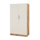 ARMOIRE 2 PORTES LUCAS - 100x58xHt.180cm