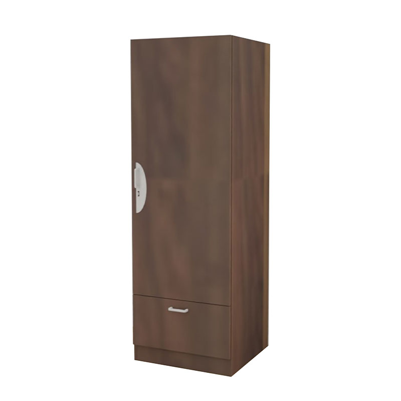 ARMOIRE 1 PORTE 1 TIROIR LUCAS - 60x58xHt.180cm
