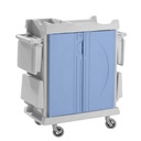 CHARIOT LINGE + SUPPORTS SAC + PORTES - 1540x560xHt.1215 mm