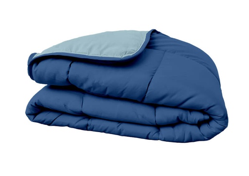 [2743-220240] COUETTE BICOLORE LOLA - 220 x 240 cm