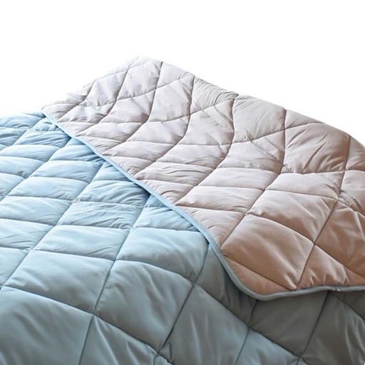 [2745-180220R40] COUETTE 2 EN 1 REVERSO SUN - 180x220 cm + rabat 90x40 cm