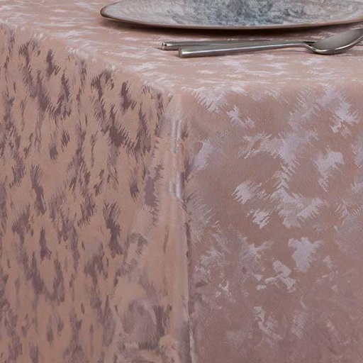 [33-103-RE--120 cm-160 cm-Brown sand C4] NAPPE RECTANGLE DAMASSEE HIP 33-103