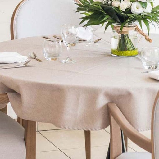 NAPPE RECTANGLE SUR MESURE - ASPECT NATUREL PITA 33-107