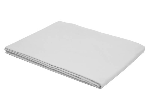 [5201I-180310] DRAP PLAT UNI CLASSIC - PC Blanc - 180 x 310 cm