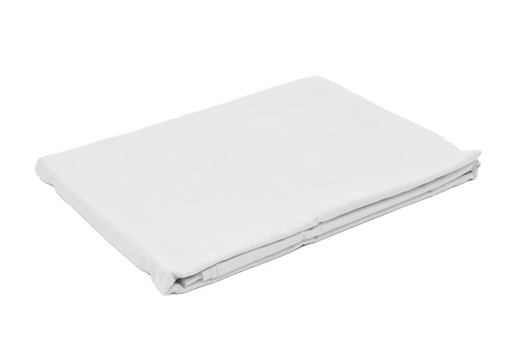 [5207-160220] HOUSSE DE COUETTE UNIE CLASSIC PC Blanc - 160 x 220 cm