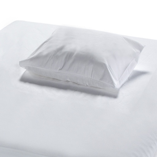 [5213-6090] TAIE D'OREILLER PC Jersey Blanc - 60x90 cm