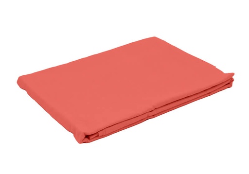 [5307I-200200 | CORAIL] HOUSSE DE COUETTE UNIE CLASSIC PC Corail - 200 x 200 cm