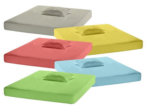 [5311-140200] DRAP HOUSSE - PC Jersey Pastel - 140 x 190/200 cm