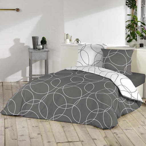 [5520-240220] PARURE 3 PIECES - IMPRIME MICROFIBRE URANUS