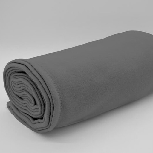 [5745-180220 | ACIER] COUVERTURE POLAIRE ACIER - 350 g/m² - 180 x 220 cm