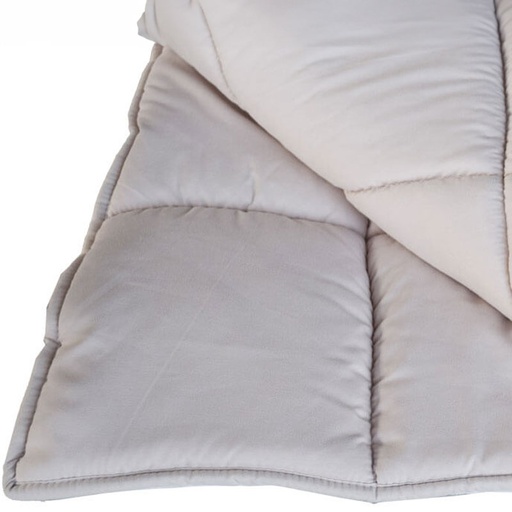 [5907-380-180260 | C20-à définir-à définir-Sans] COUVRE-LIT POLI 380 - 180 x 260 cm - Piquage carré