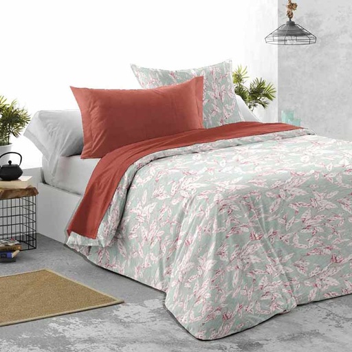 [5907P-280-240260C20-Bleu C/36-23-1329 - C-25-Sans-23-1329 - C-25-Bleu C/36-Sans] COUVRE-LIT PRINTO 280 - 240 x 260 cm