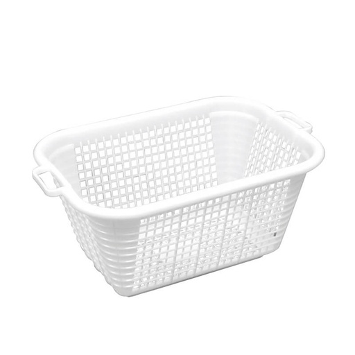 [6020 | BLANC] CORBEILLE A LINGE - Petit Modèle - Blanche