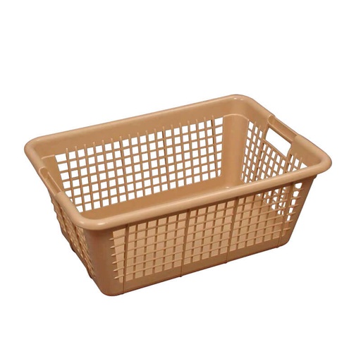 [6021 | BEIGE] CORBEILLE A LINGE - Moyen Modèle - Beige