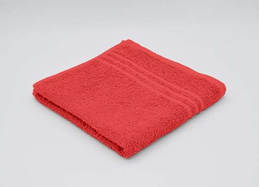 [6411I | COQUEL] SERVIETTE DE TOILETTE - VARIANCE 420 - Coquelicot