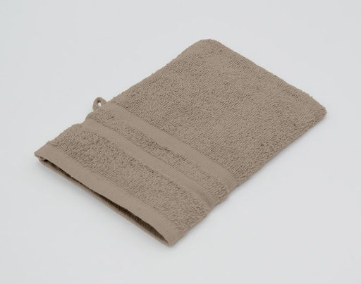[6491I | TAUPE] GANT DE TOILETTE - VARIANCE 420 - Taupe