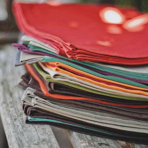 [7200-5353] SERVIETTE DE TABLE - UNI-COT - 53 x 53 cm