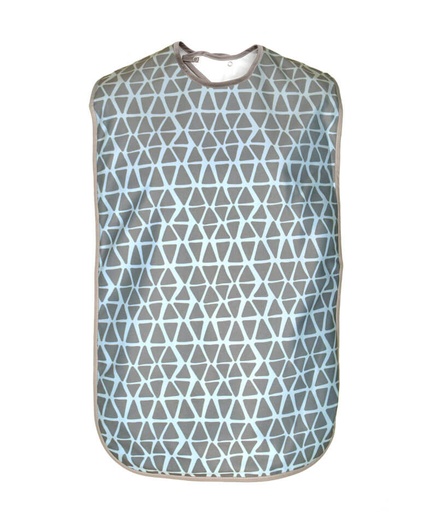 [9352D | CIELTA] SERVIETTE REPAS ADULTE - BAVOIR Imperméable - FLANELLE