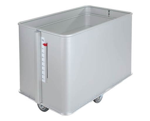 CHARIOT FOND MOBILE AVEC LECTURE DU POIDS - 336 Lt.