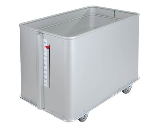 CHARIOT FOND MOBILE AVEC LECTURE DU POIDS - 336 Lt.