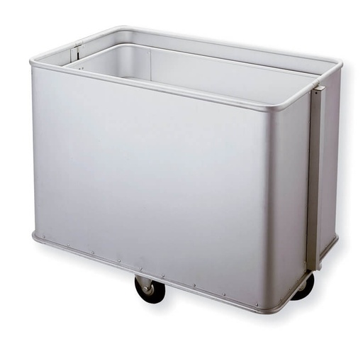 CHARIOT FOND MOBILE - 774 Lt. - 1550 x 930 x Ht. 850 mm - ROUES 1+2+1