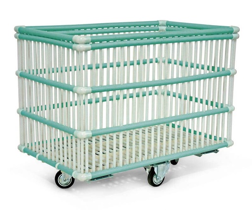 [CHPP-360 | 1+2+1] CHARIOT POLYPRO - 360 Lt. - 1020 x 630 x Ht. 825 mm