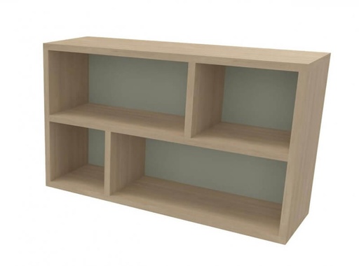 [MOBCE45-MUR] ETAGERE MURALE BOIS CECILE - 75 x 24 x Ht.45 cm